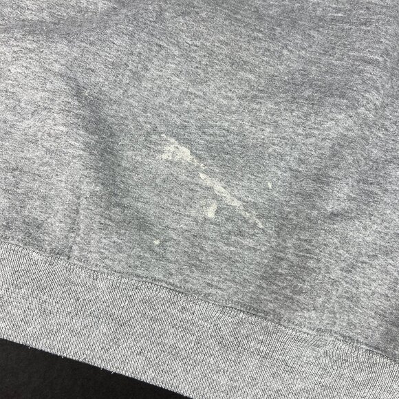 Y2K Champion Texas A&M Aggies Sweatshirt Medium Grey Faded Pullover Crewneck - Picture 2 of 16